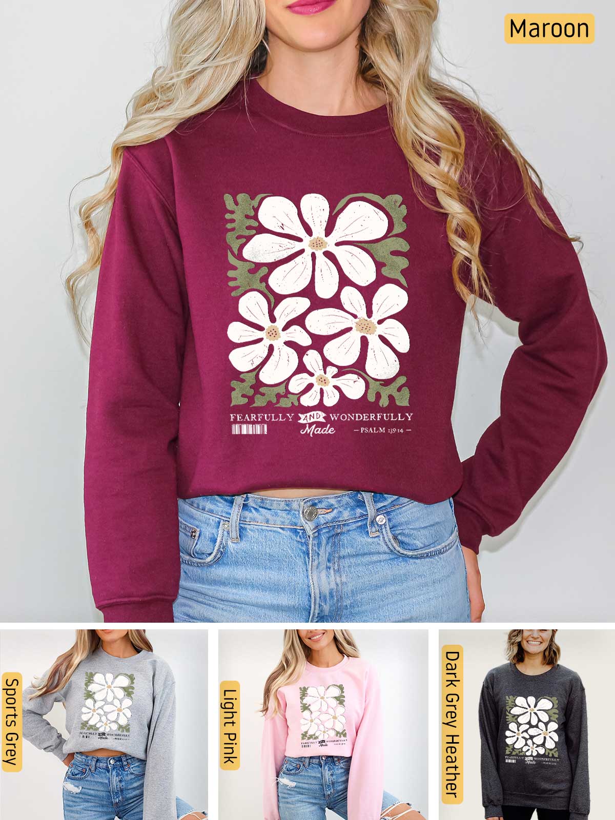 a woman wearing a crop top with flowers on it