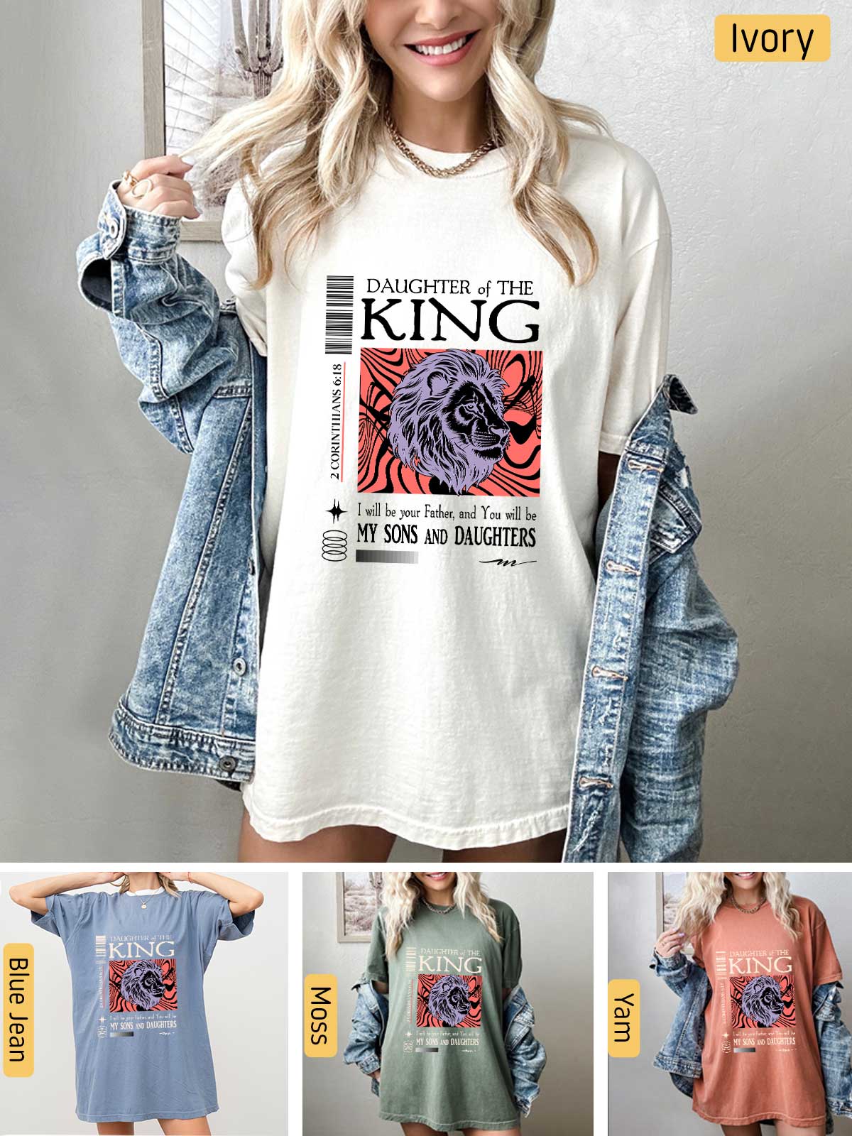 [11]--T-Shirt-(Comfort-Colors)---Main-2-(Ivory)