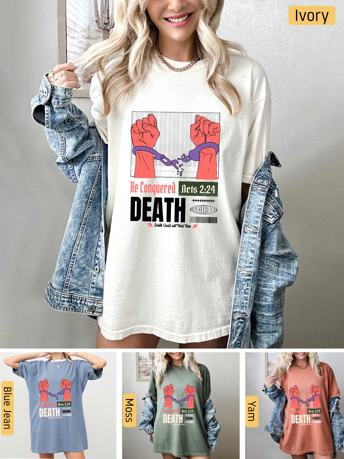 [11]--T-Shirt-(Comfort-Colors)---Main-2-(Ivory)