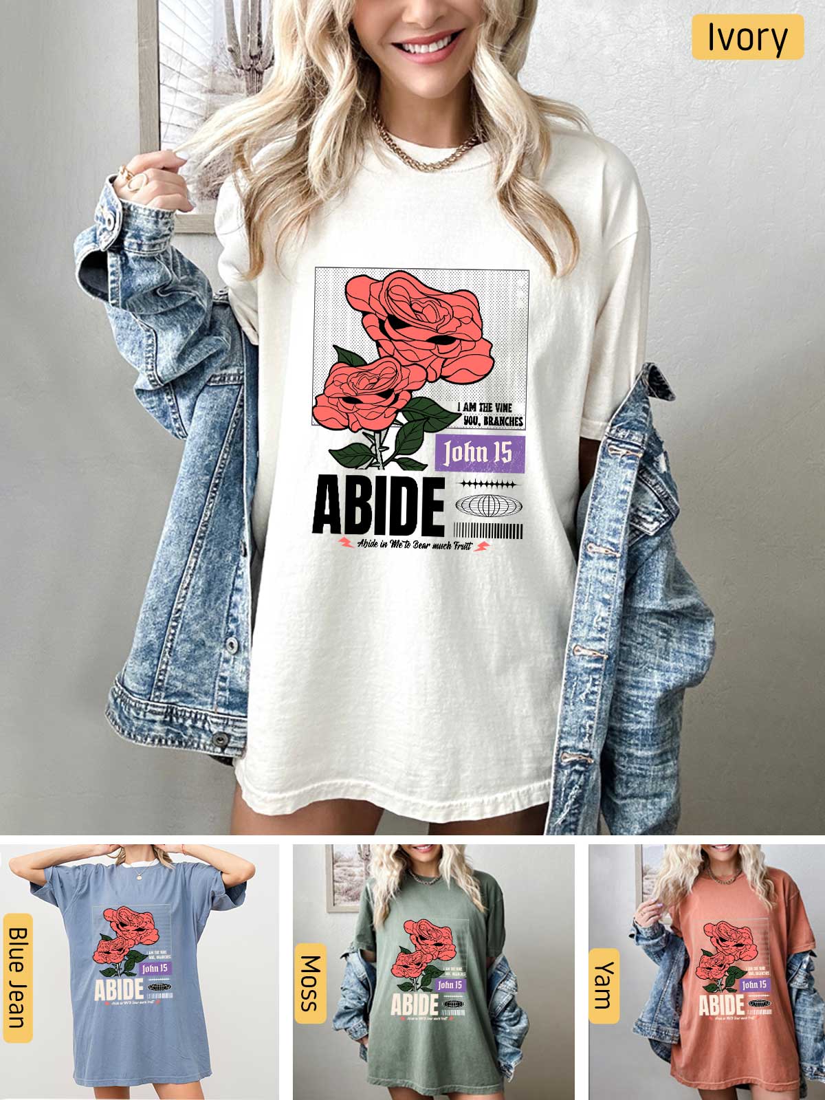 [11]--T-Shirt-(Comfort-Colors)---Main-2-(Ivory)
