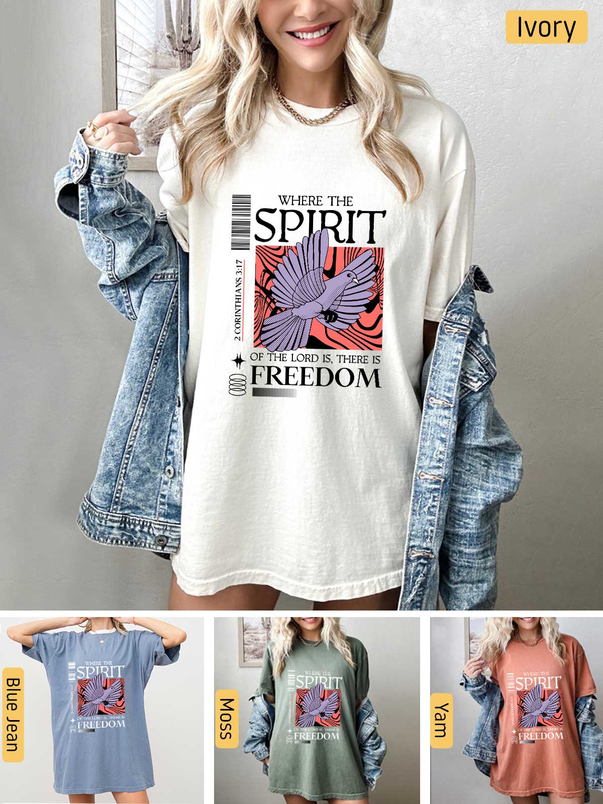 [11]--T-Shirt-(Comfort-Colors)---Main-2-(Ivory)