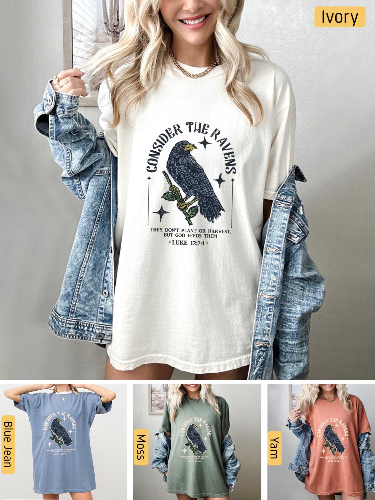 [11]--T-Shirt-(Comfort-Colors)---Main-2-(Ivory)