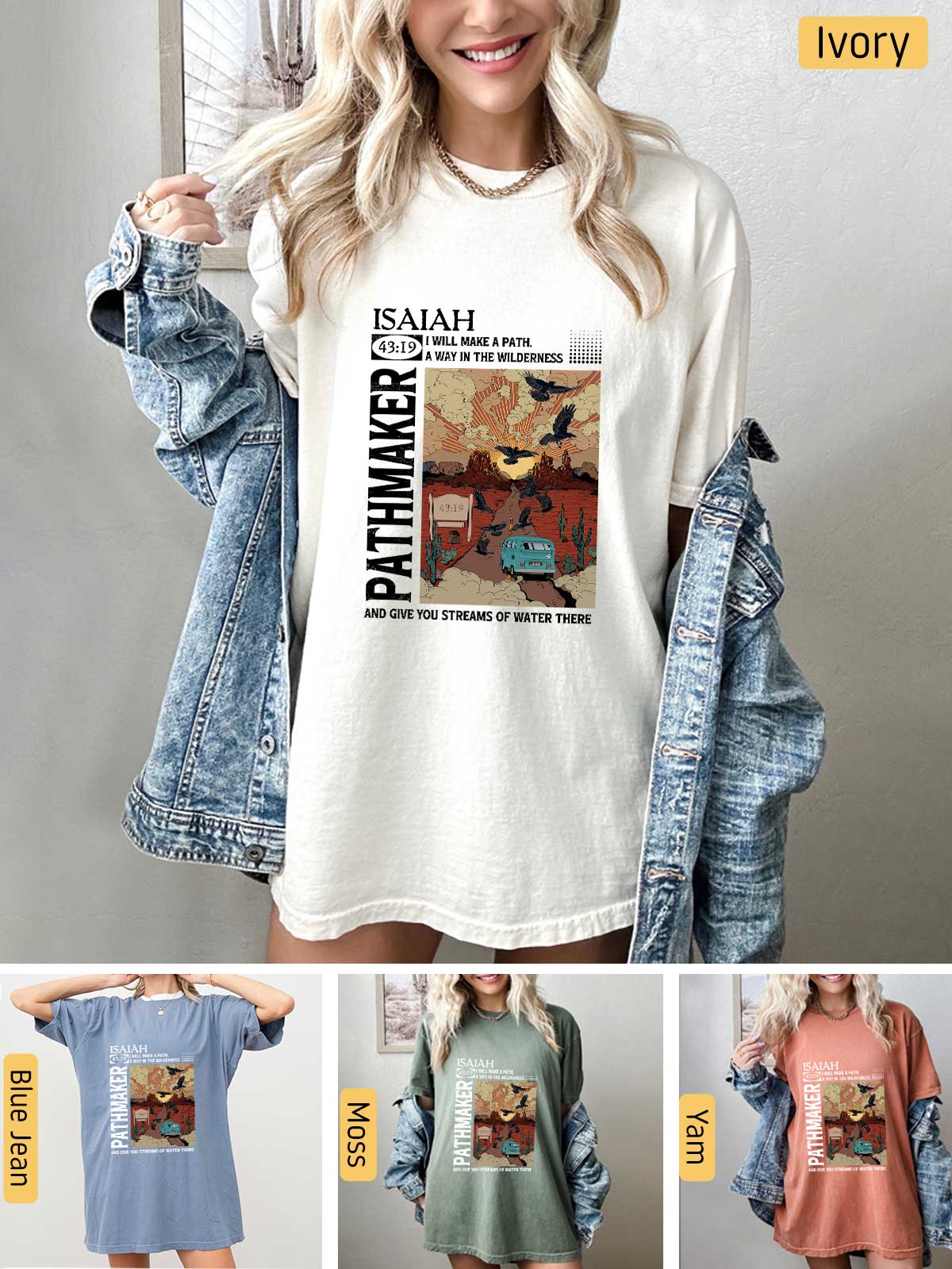 [11]--T-Shirt-(Comfort-Colors)---Main-2-(Ivory)