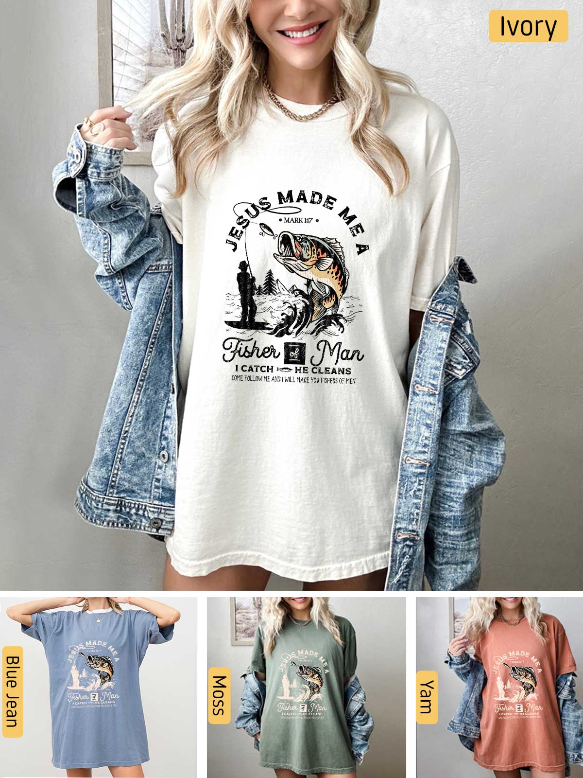 [11]--T-Shirt-(Comfort-Colors)---Main-2-(Ivory)