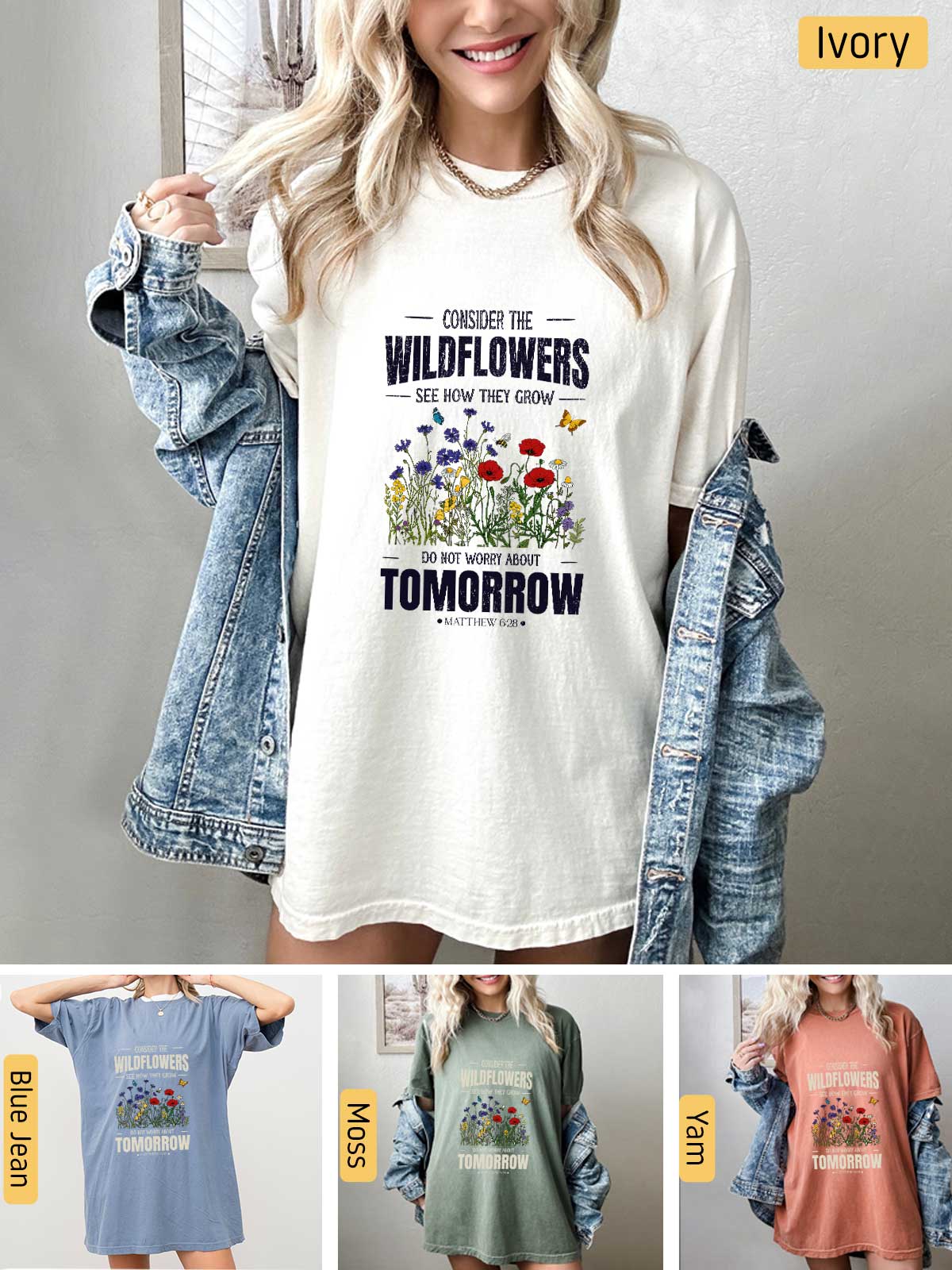 [11]--T-Shirt-(Comfort-Colors)---Main-2-(Ivory)