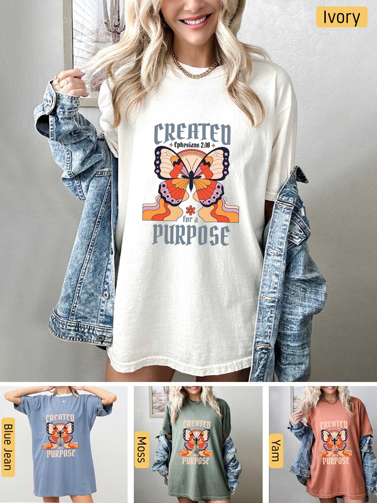 [11]--T-Shirt-(Comfort-Colors)---Main-2-(Ivory)