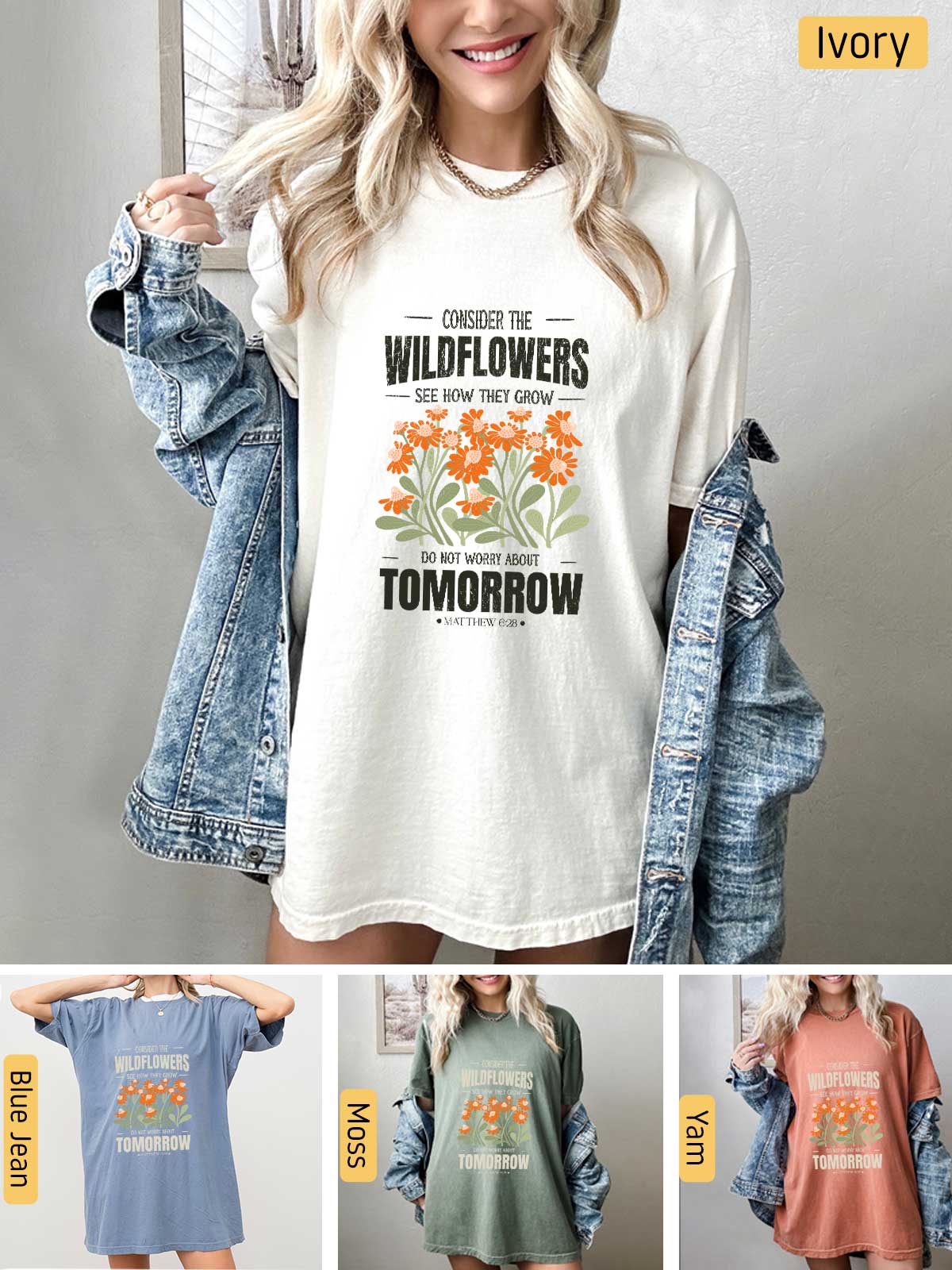 [11]--T-Shirt-(Comfort-Colors)---Main-2-(Ivory)