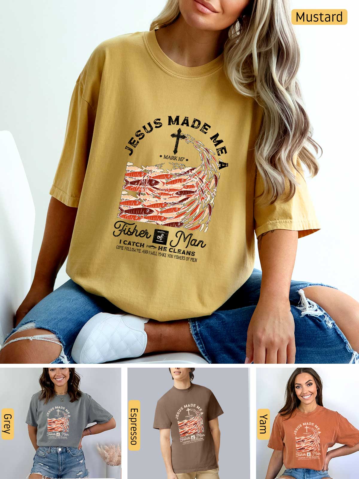 [14]--T-Shirt-(Comfort-Colors)---Main-5-(Mustard)