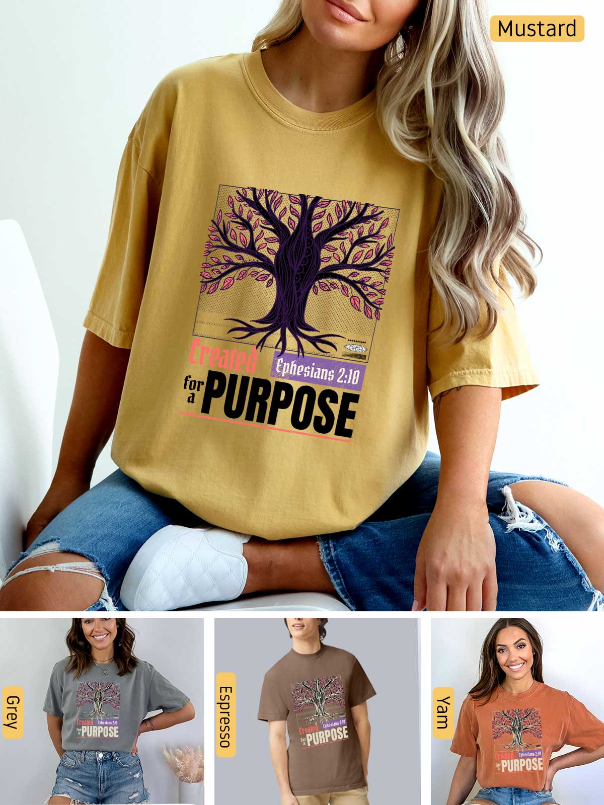[14]--T-Shirt-(Comfort-Colors)---Main-5-(Mustard)