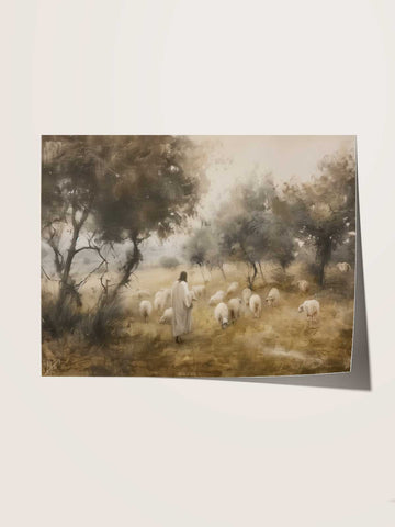 The Good Shepherd – Among the Sheep