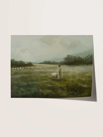 Jesus and the Lost Sheep – Shepherd’s Call (Horizontal)