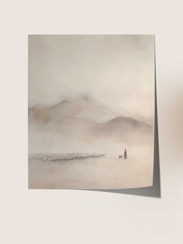 Jesus and the Lost Sheep – Misty Hills