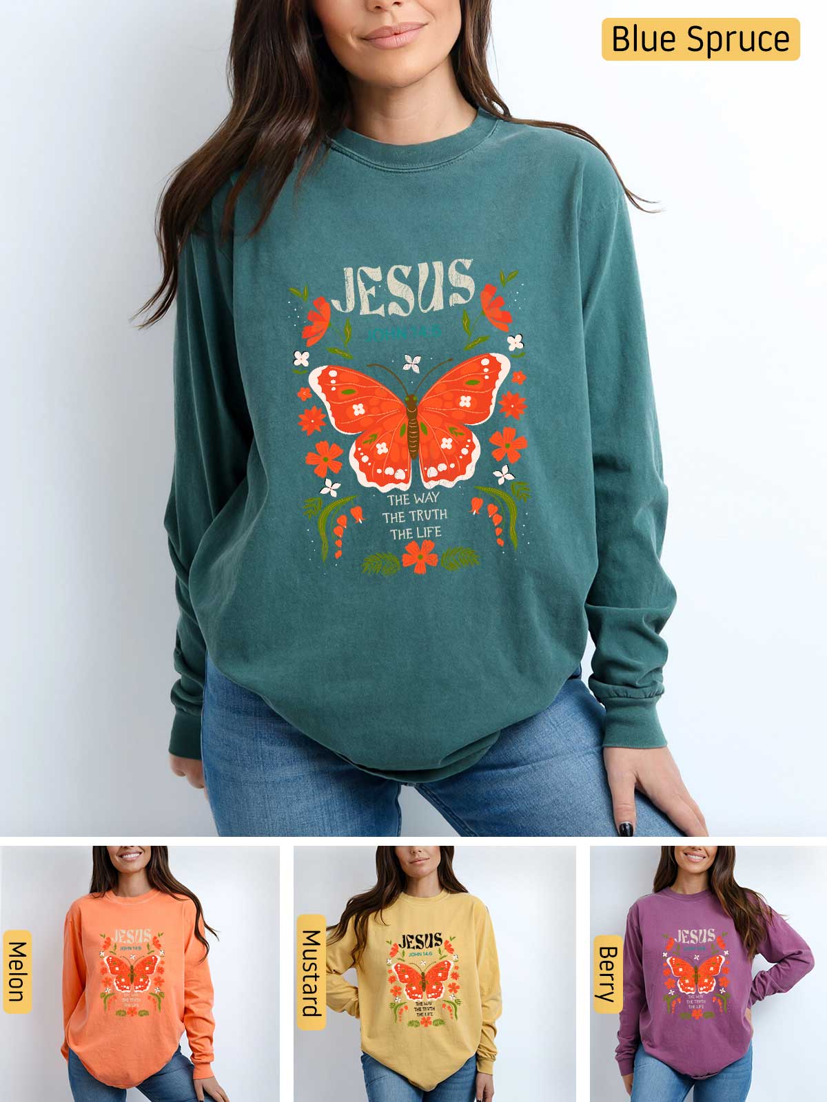 [22]--Main-5-CC--Long-Sleeve-6014-(-Blue-Spruce)
