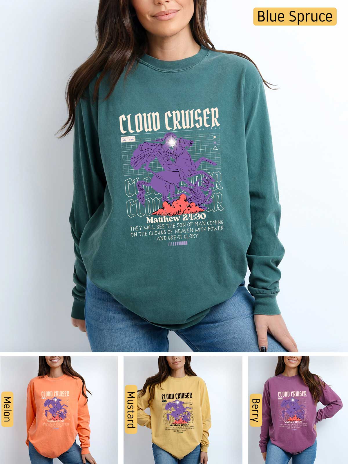 [22]--Main-5-CC--Long-Sleeve-6014-(-Blue-Spruce)