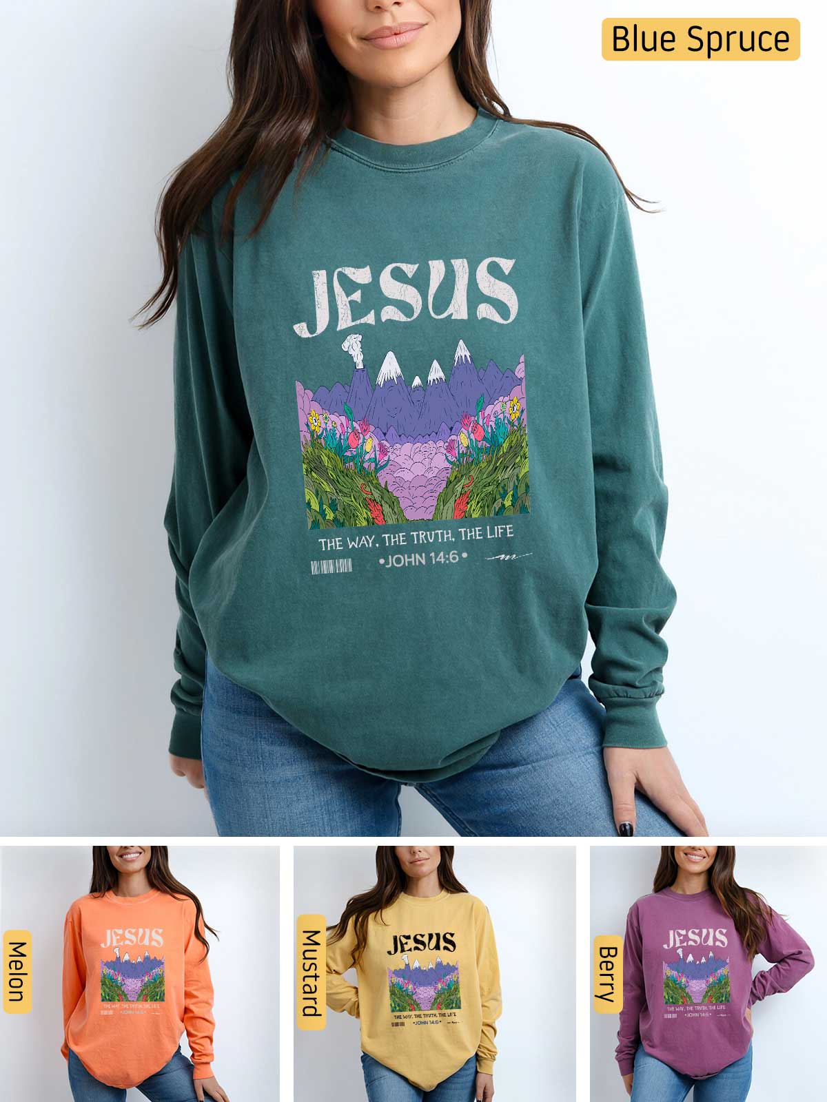 [22]--Main-5-CC--Long-Sleeve-6014-(-Blue-Spruce)