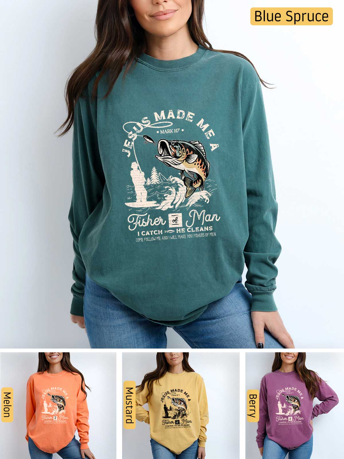 [22]--Main-5-CC--Long-Sleeve-6014-(-Blue-Spruce)