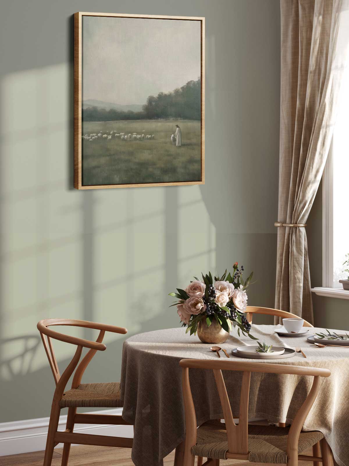 [23]-Framed-Canvas---Dining-Room
