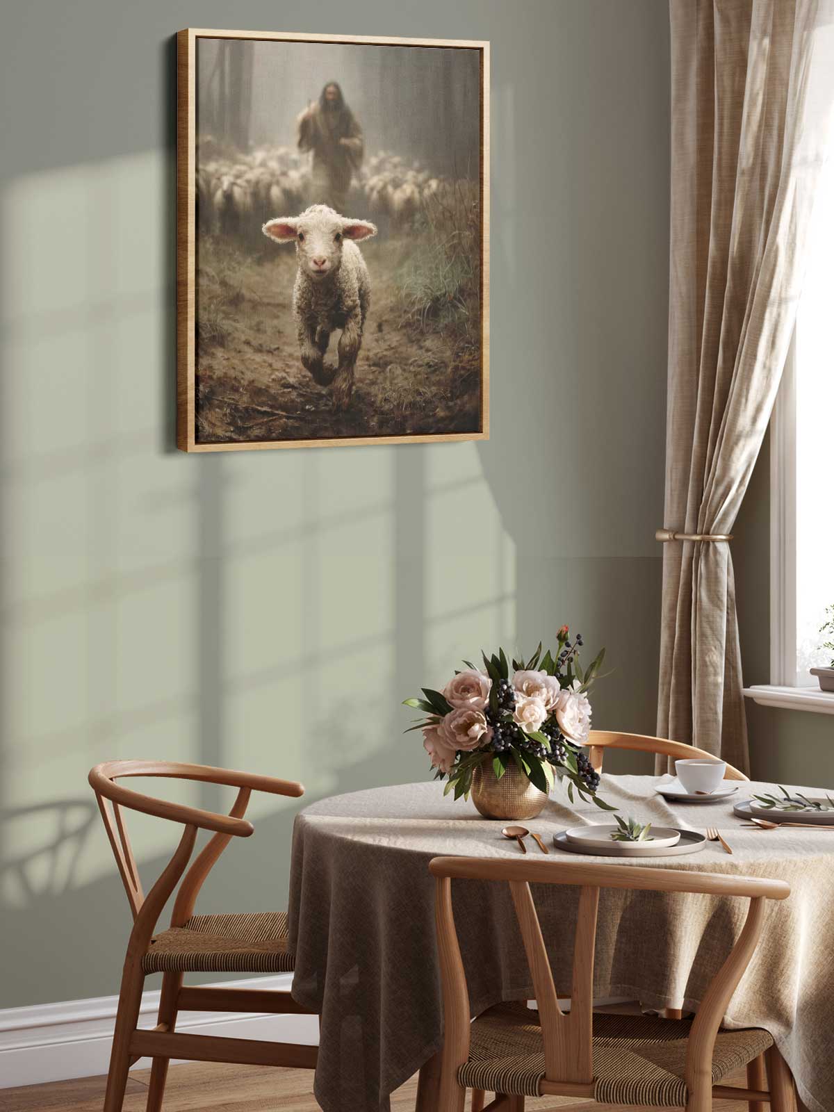 [23]-Framed-Canvas---Dining-Room