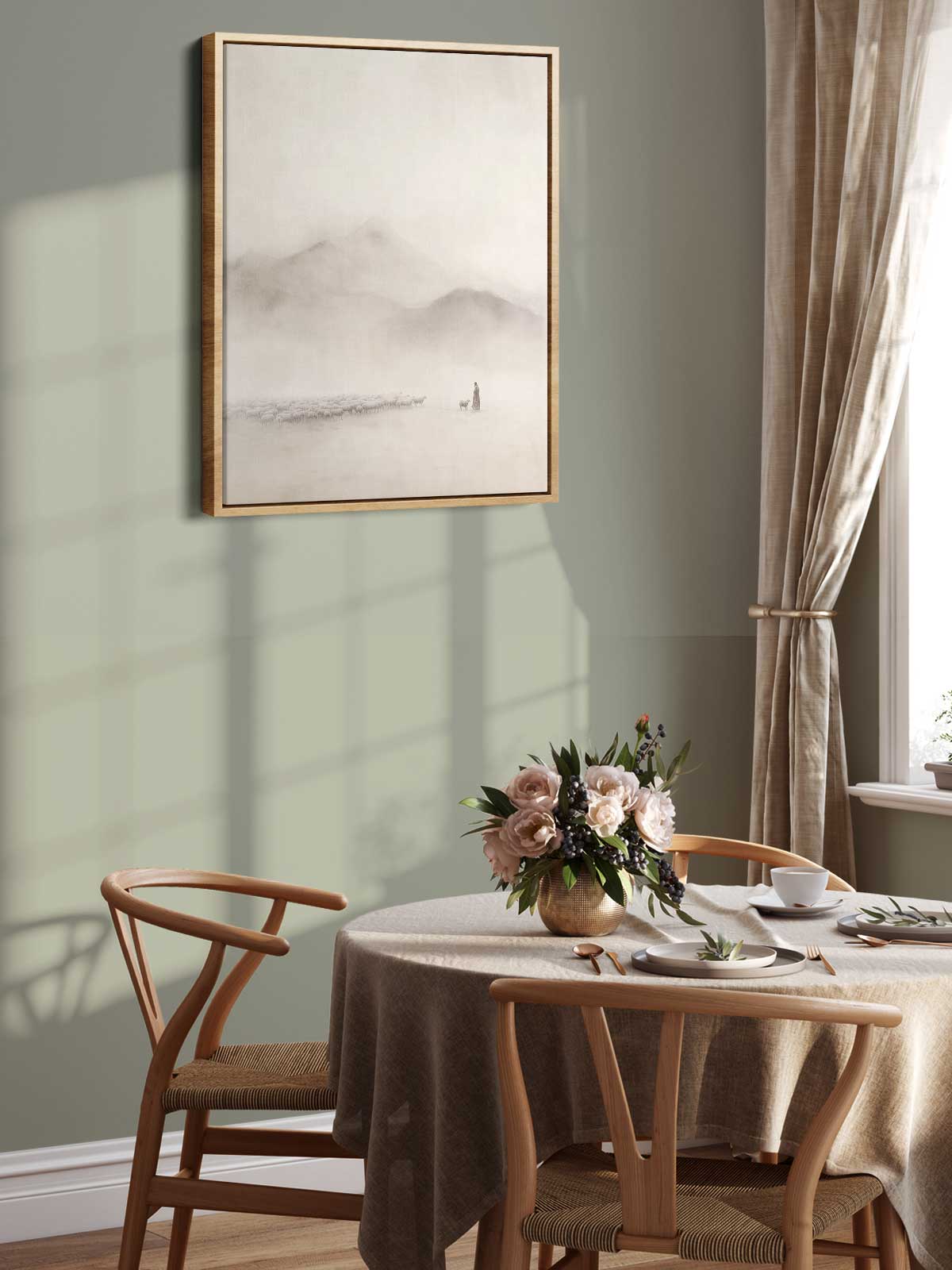 [23]-Framed-Canvas---Dining-Room