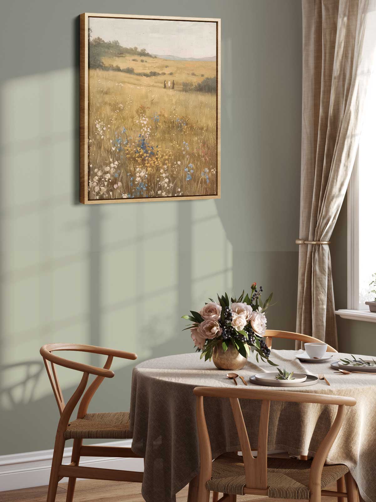 [23]-Framed-Canvas---Dining-Room