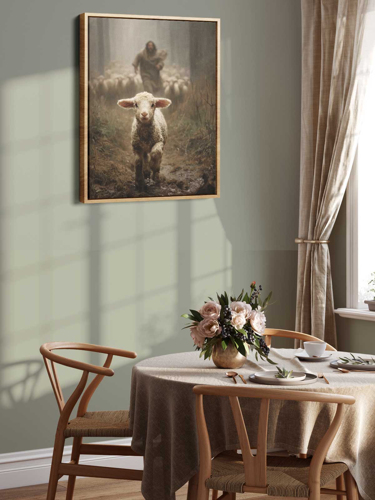 [23]-Framed-Canvas---Dining-Room