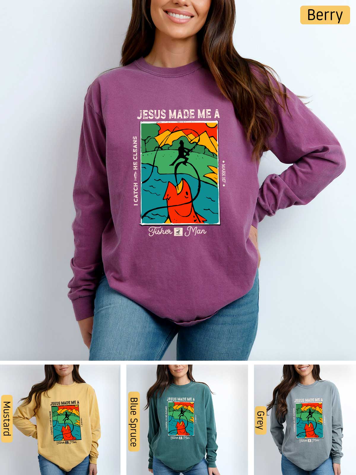 [24]--Main-3-CC--Long-Sleeve-6014-(Berry-)-