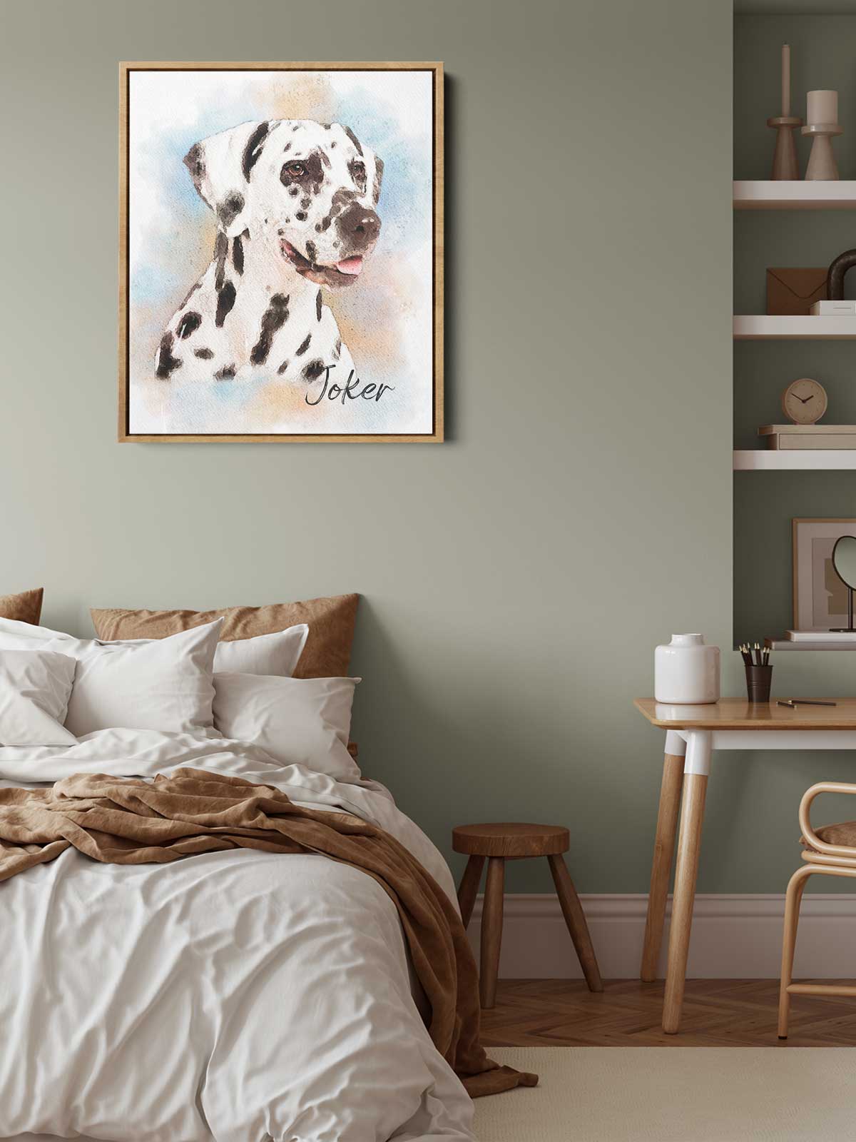 [24]-Framed-Canvas----Bedroom