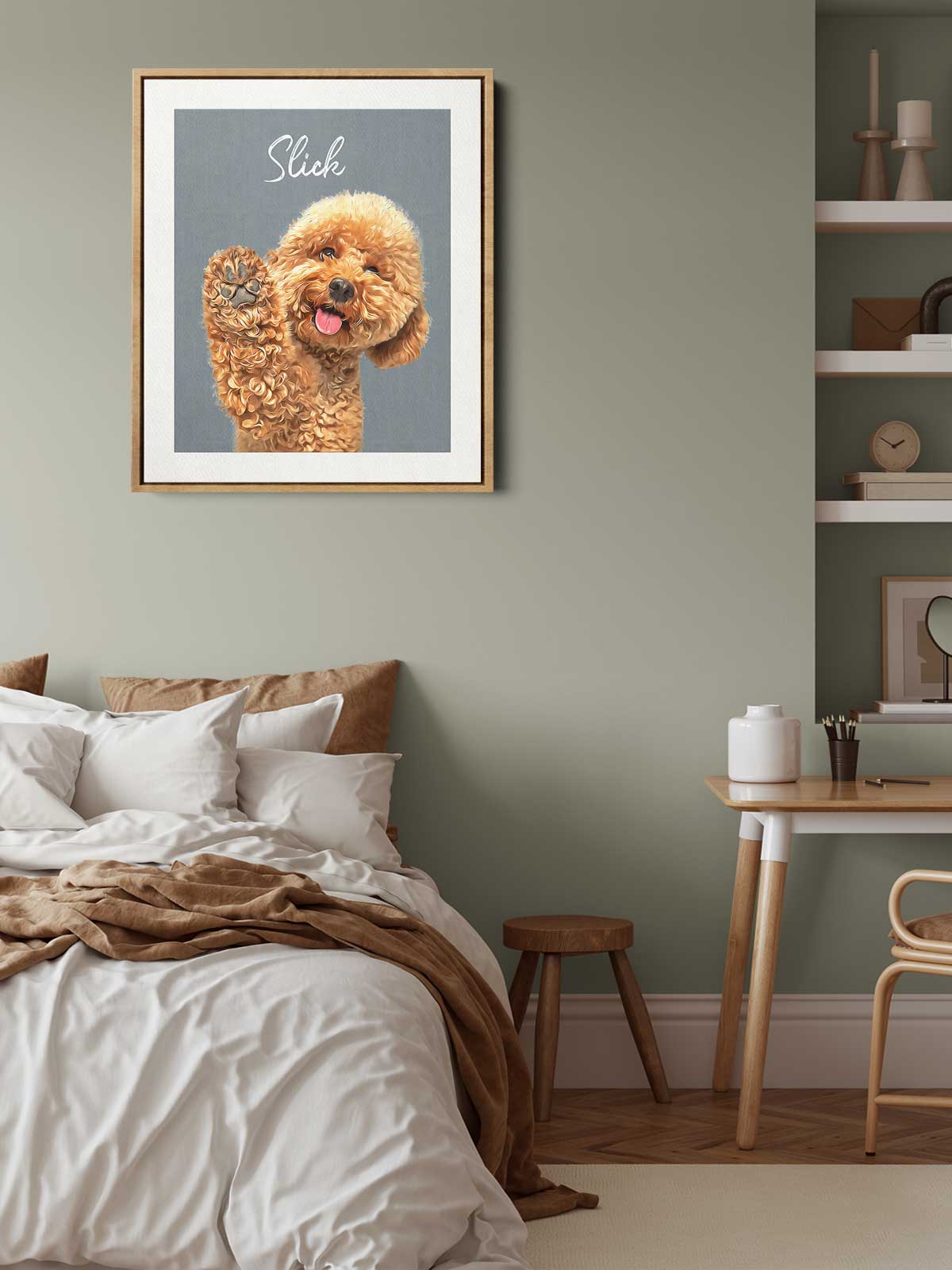 [24]-Framed-Canvas----Bedroom