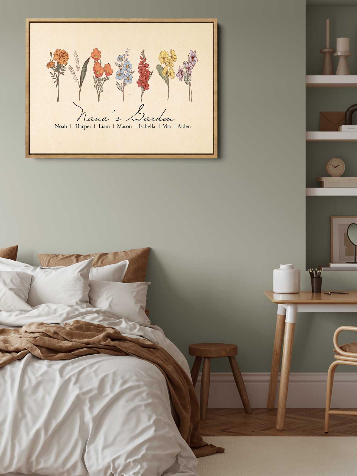 [25]-Framed-Canvas----Bedroom