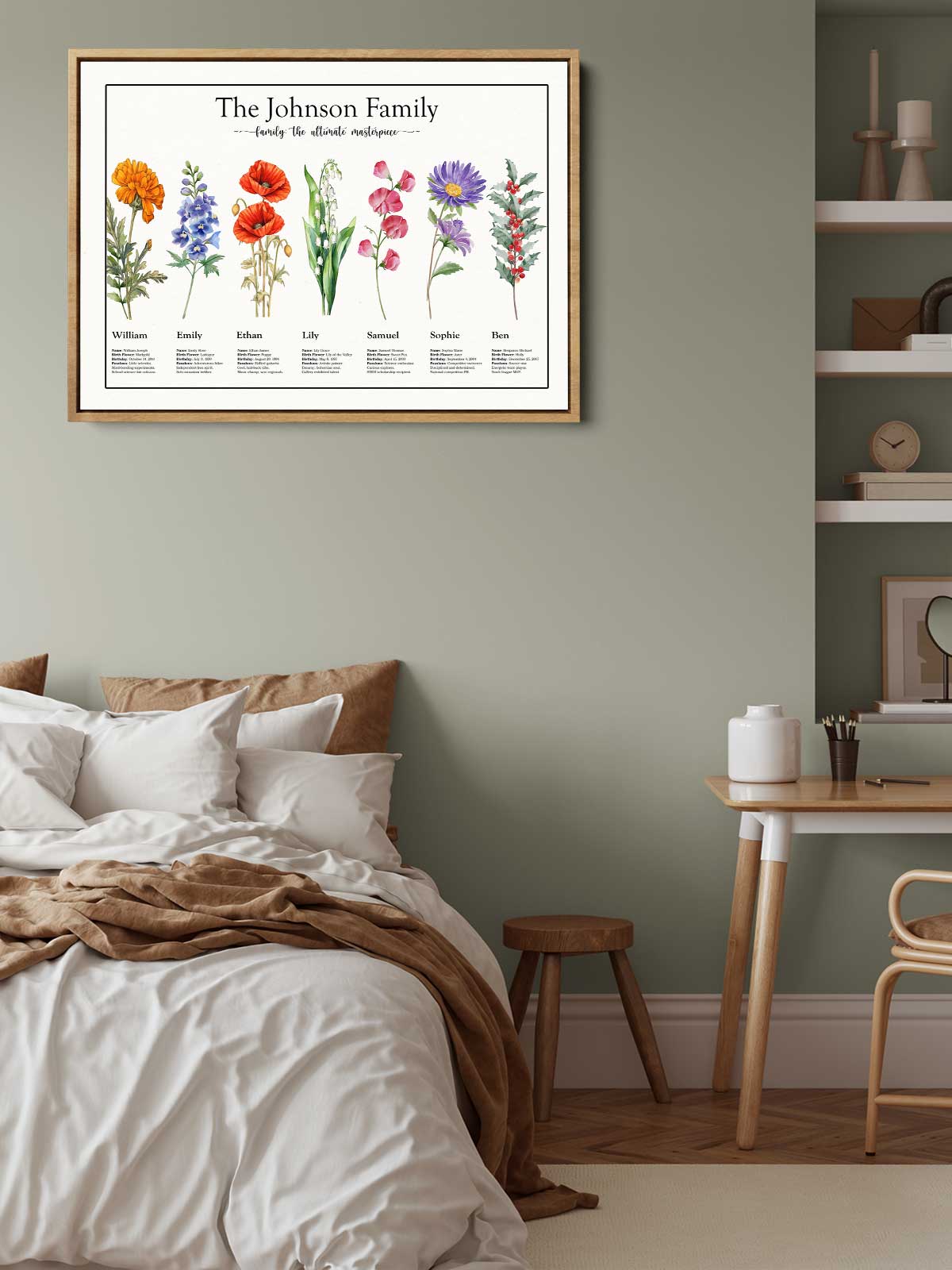 [25]-Framed-Canvas----Bedroom