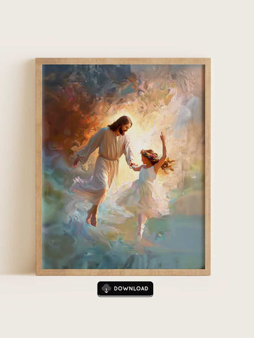 Jesus Dancing with the Girl