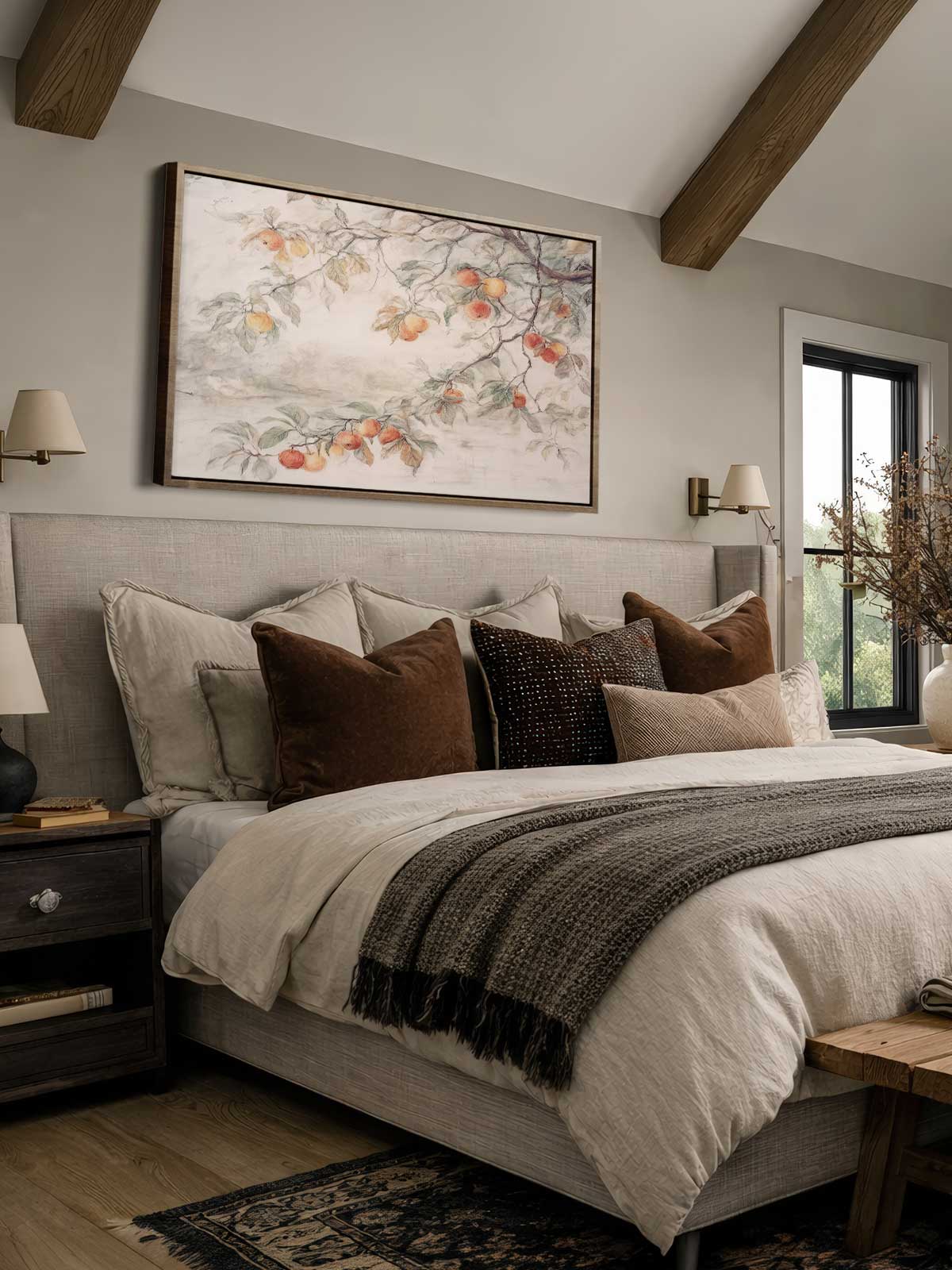 [29]-Framed-Canvas---Bedroom