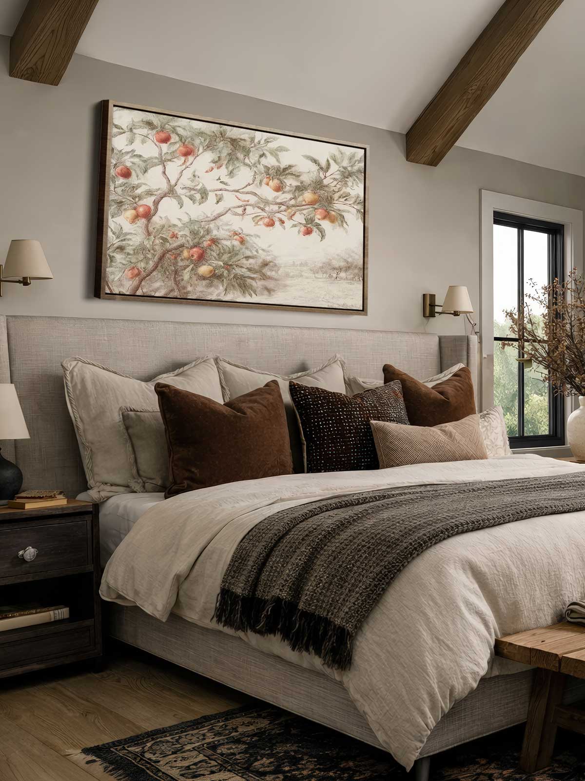 [29]-Framed-Canvas---Bedroom