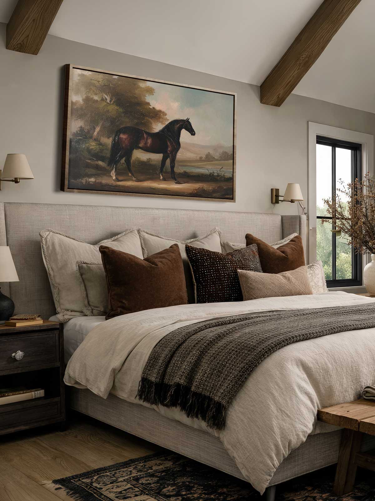 [29]-Framed-Canvas---Bedroom