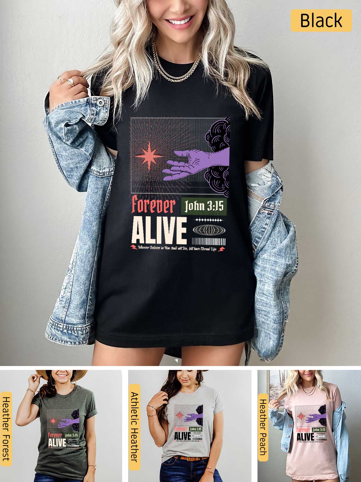 [2]--T-Shirt-(Bella)---Main-2--(Black)