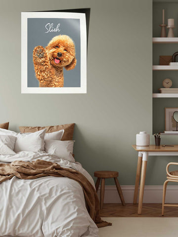 Custom Pet Portrait – Oil Painting Style