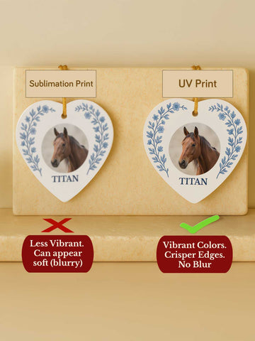 Horse Heart Ornament – Photo Laurel