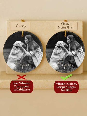 Golden Retriever Ornament – Full Photo Script