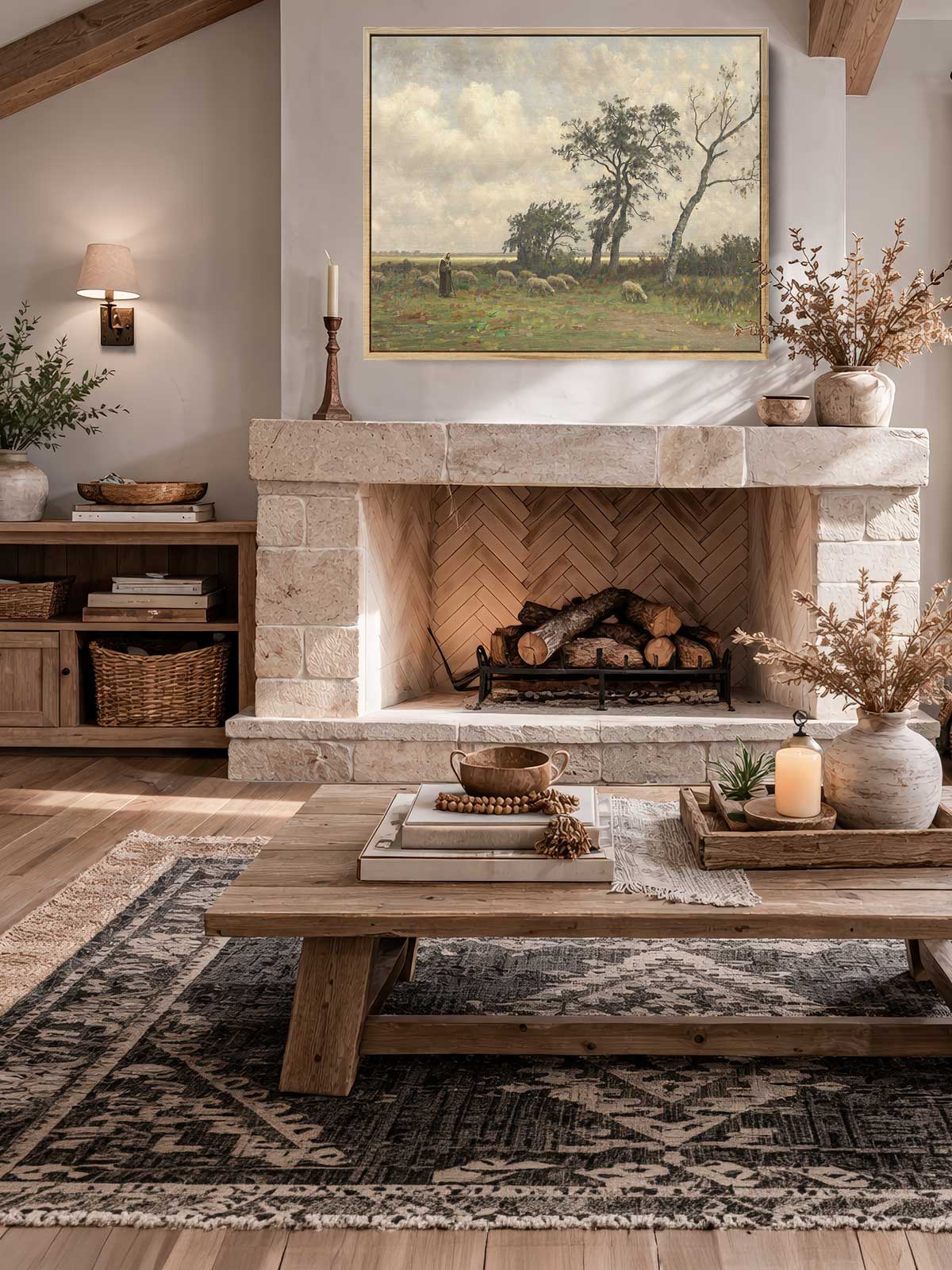 [31]-Framed-Canvas---Living-Room