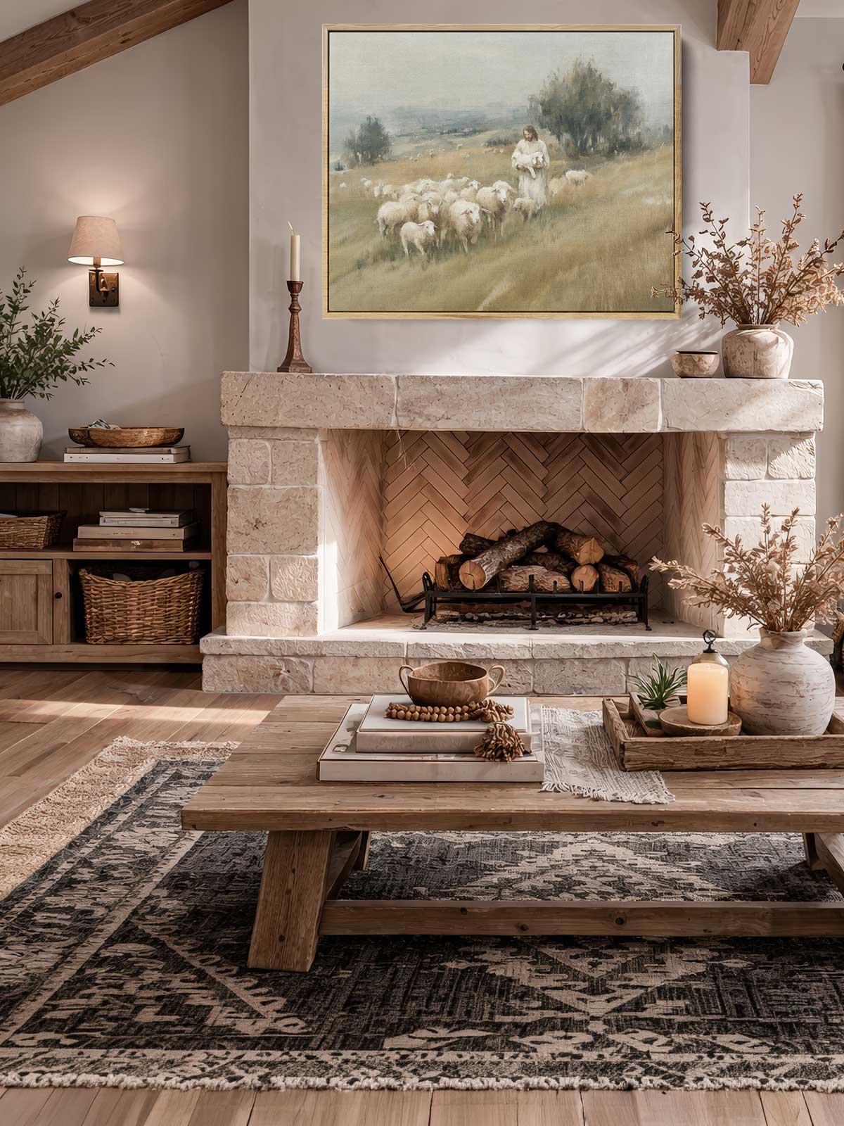 [31]-Framed-Canvas---Living-Room