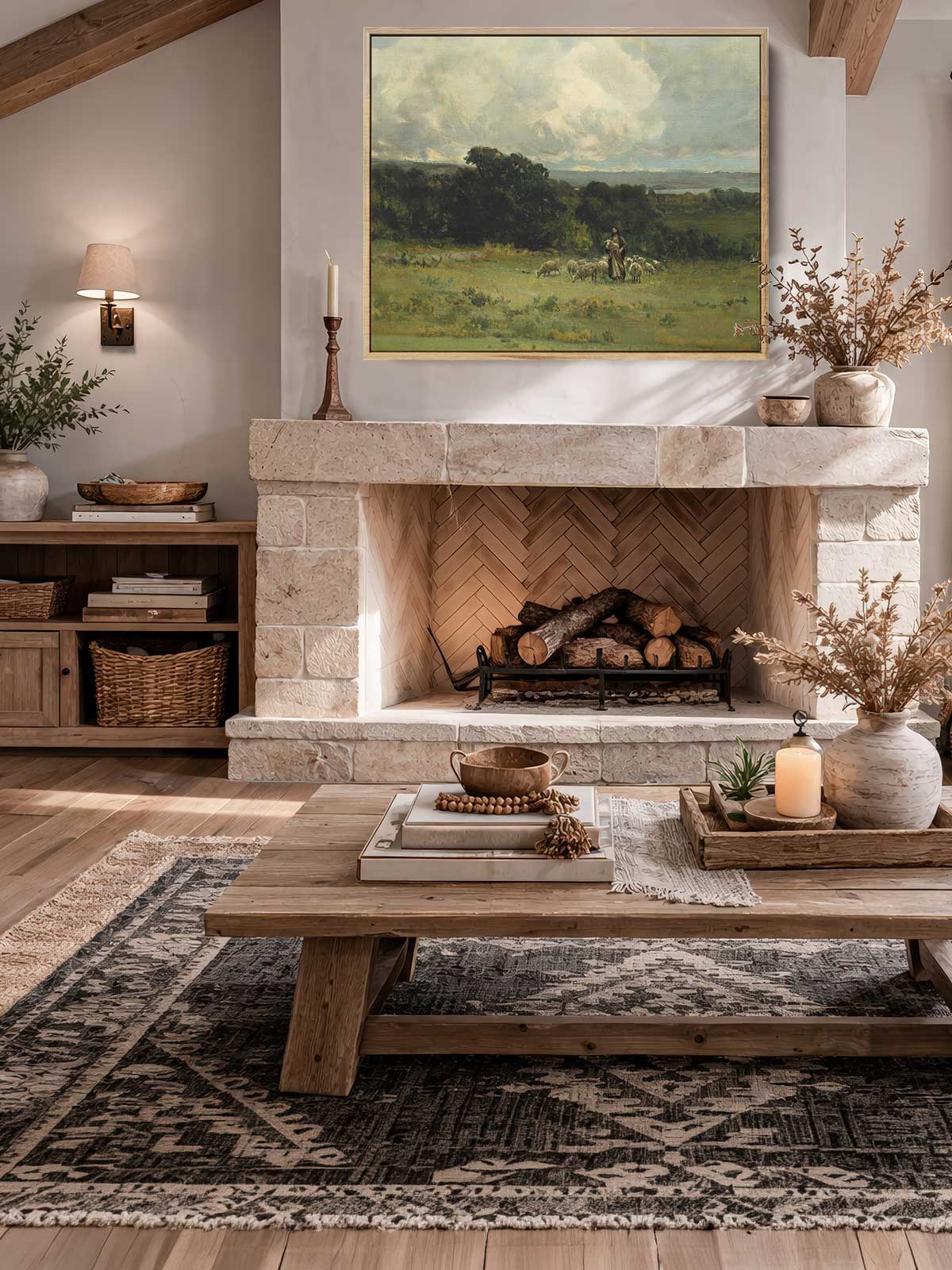 [31]-Framed-Canvas---Living-Room