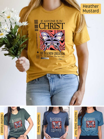 New Creation, All Things Made New - 2 Corinthians 5:17 - Lightweight, Unisex T-Shirt