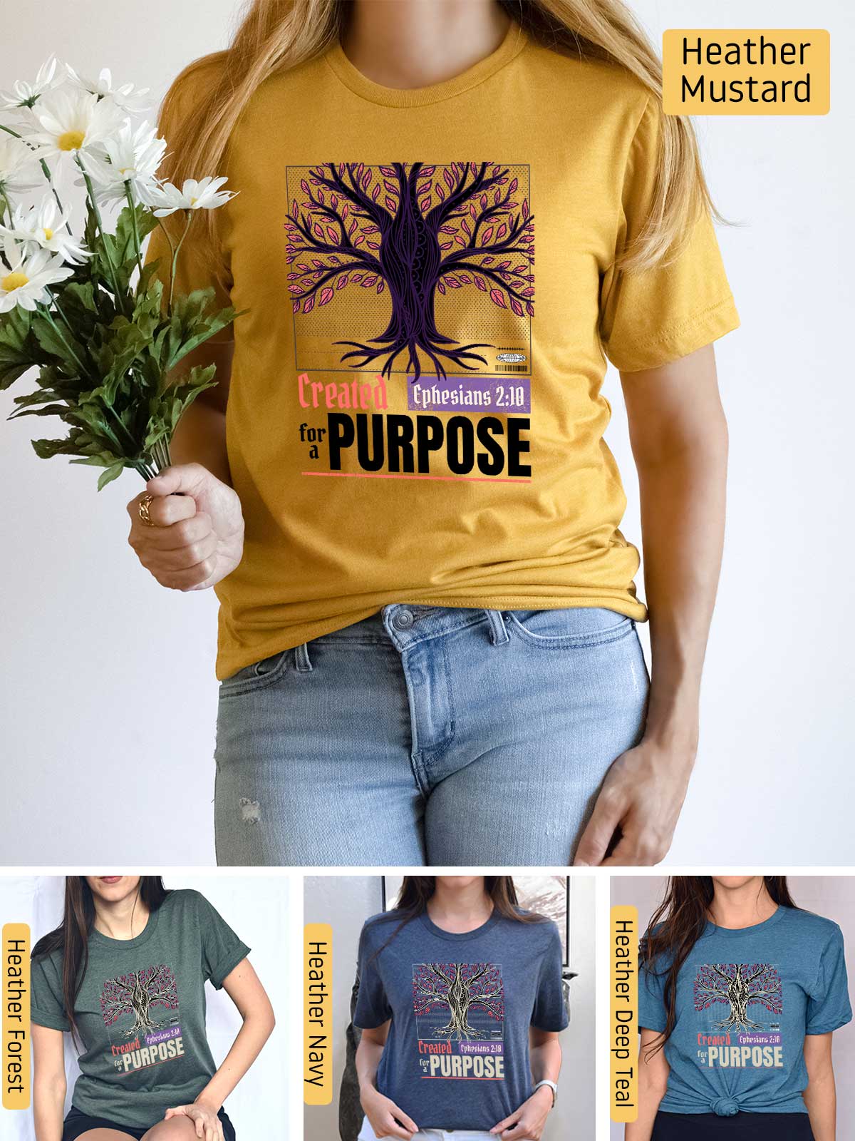 [3]--T-Shirt-(Bella)---Main-3-(H-Mustard)