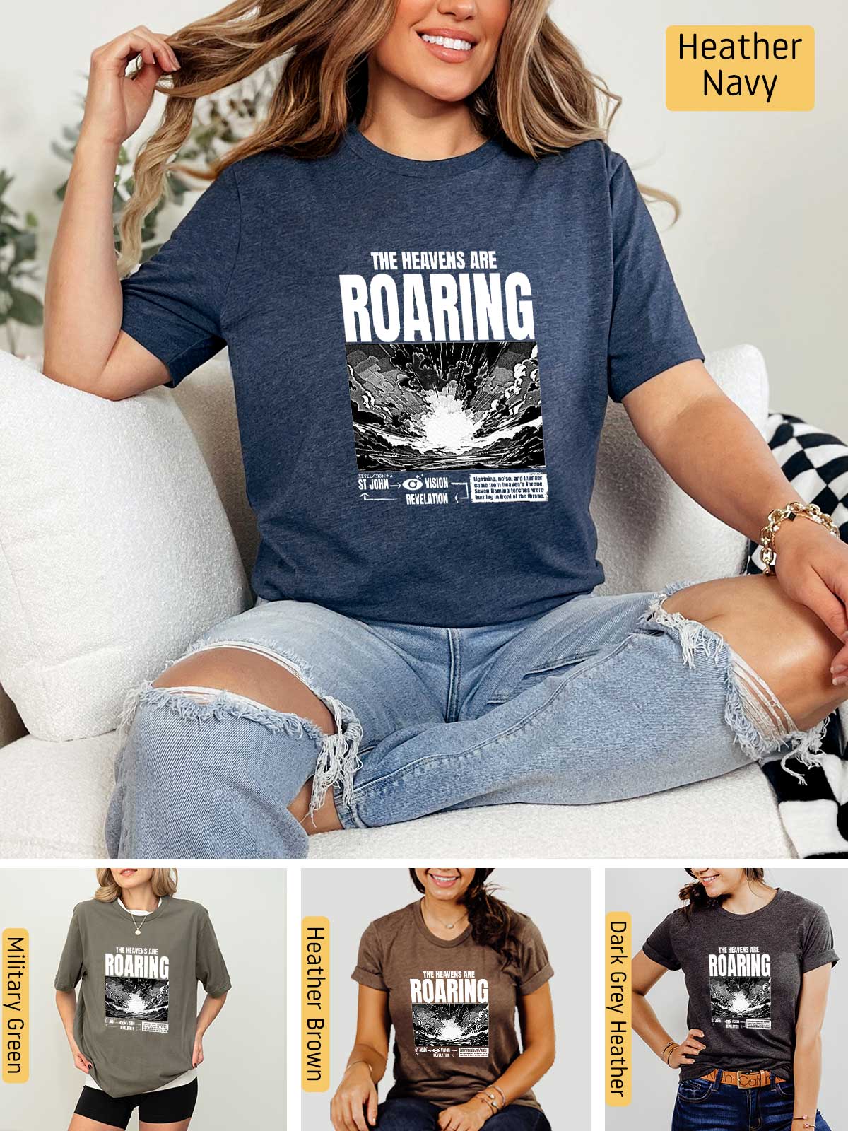 [4]--T-Shirt-(Bella)---Main-4-(H-Navy)