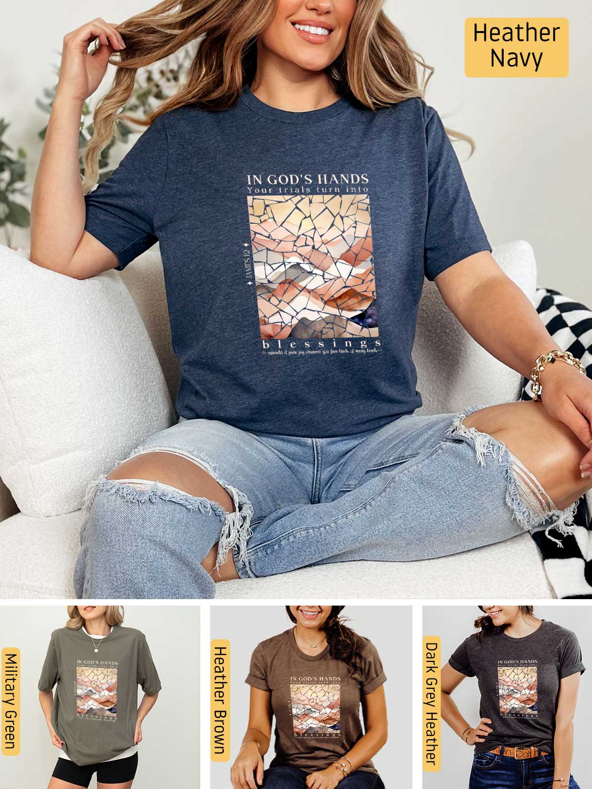 [4]--T-Shirt-(Bella)---Main-4-(H-Navy)