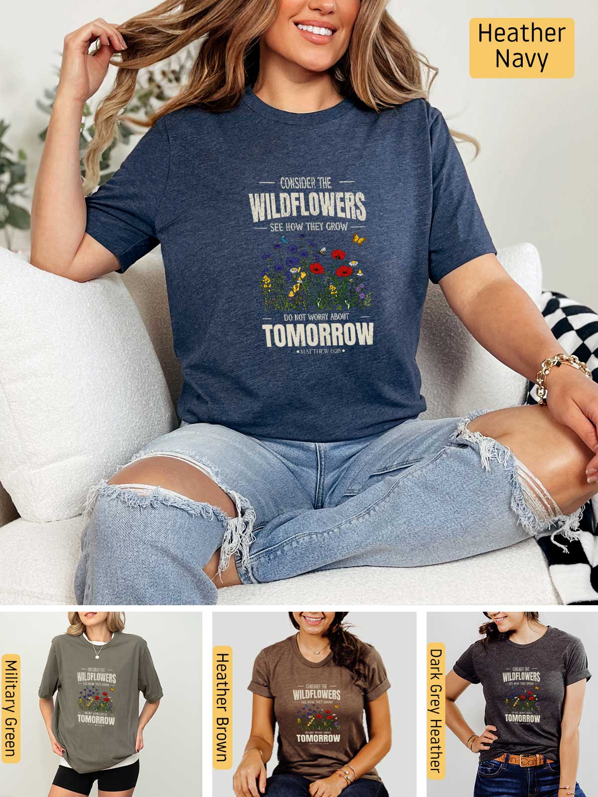 [4]--T-Shirt-(Bella)---Main-4-(H-Navy)