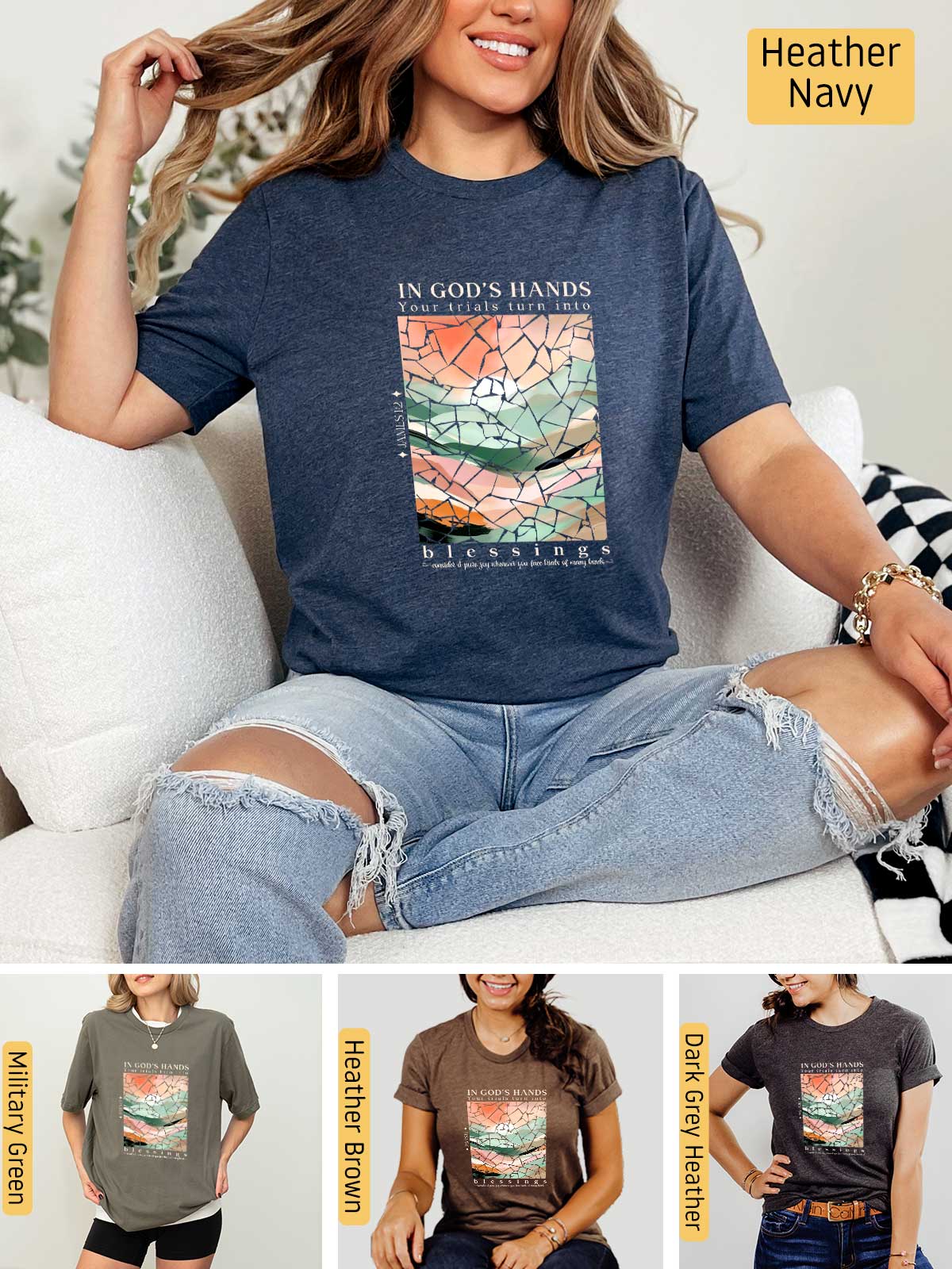 [4]--T-Shirt-(Bella)---Main-4-(H-Navy)