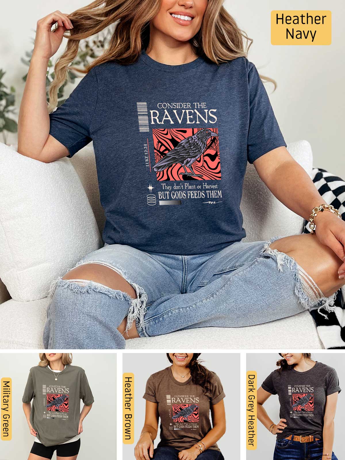 [4]--T-Shirt-(Bella)---Main-4-(H-Navy)