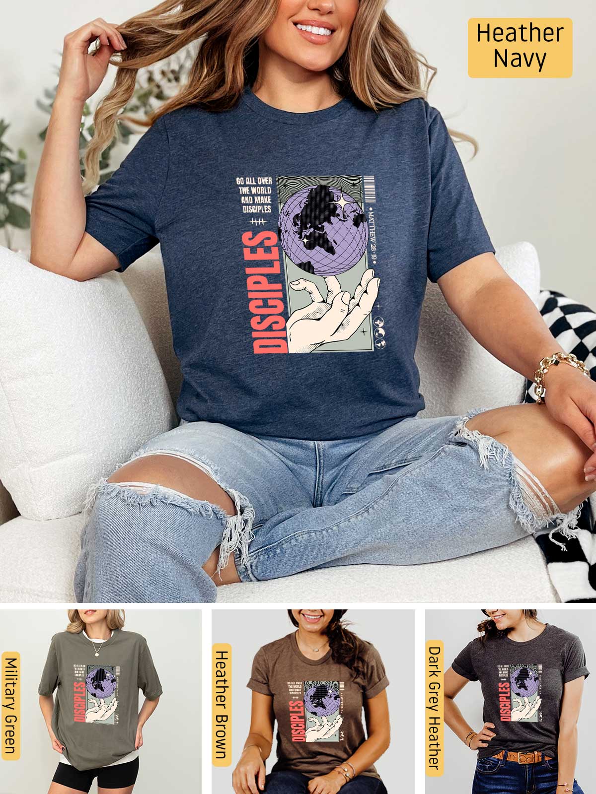 [4]--T-Shirt-(Bella)---Main-4-(H-Navy)