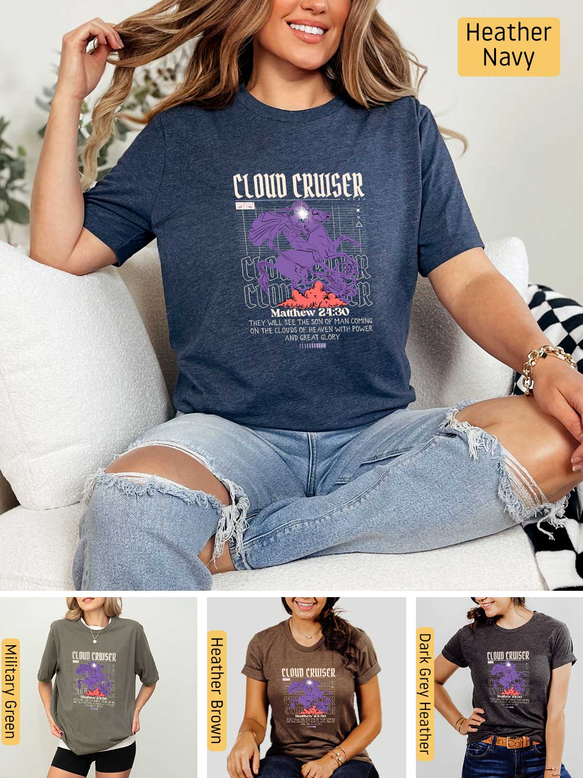 [4]--T-Shirt-(Bella)---Main-4-(H-Navy)